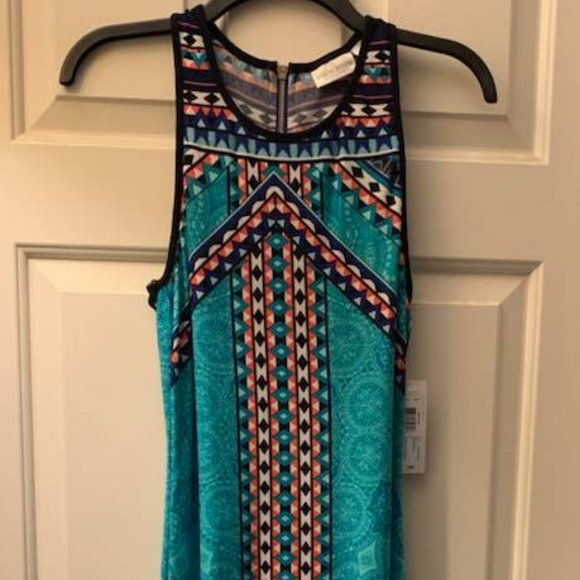 Sleeveless Print Maxi - Picture 5 of 9